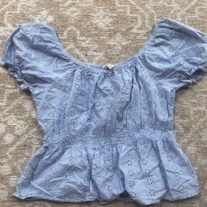 Candies Light Blue Blouse